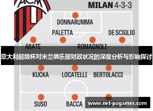 意大利超级杯对米兰俱乐部财政状况的深度分析与影响探讨