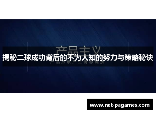揭秘二球成功背后的不为人知的努力与策略秘诀